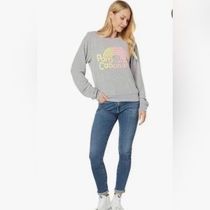 Wildfox Party in my Cabana‎ Heather Gray Sweatshirt